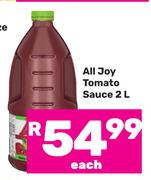 All Joy Tomato Sauce-2Ltr