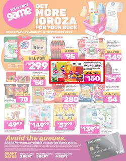 Game SASSA : Get More iGroza For Your Buck (22 August - 07 September 2025), page 1