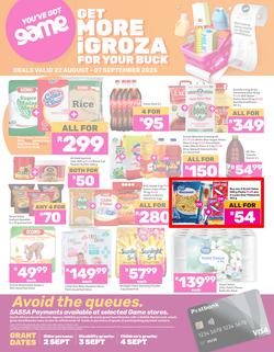 Game SASSA : Get More iGroza For Your Buck (22 August - 07 September 2025), page 1