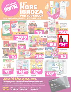 Game SASSA : Get More iGroza For Your Buck (22 August - 07 September 2025), page 1