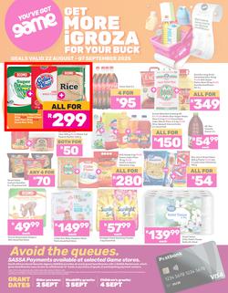 Game SASSA : Get More iGroza For Your Buck (22 August - 07 September 2025), page 1