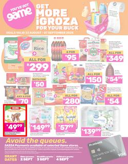Game SASSA : Get More iGroza For Your Buck (22 August - 07 September 2025), page 1