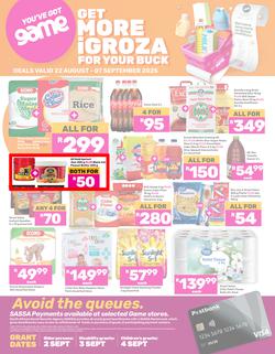 Game SASSA : Get More iGroza For Your Buck (22 August - 07 September 2025), page 1