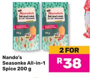 Nando's Seasonke All-In-1 Spice-For 2 x 200g