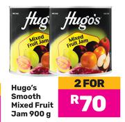 Hugo's Smooth Mixed Fruit Jam-For 2 x 900g