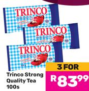 Trinco Strong Quality Tea-For 3 x 100s Pack
