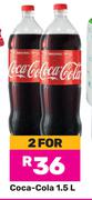 Coca Cola-For 2 x 1.5Ltr