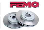 Femo Brake Discs For Audi A3 1.6 VW Golf 1.4/1.6 97- FED.FD398-Each
