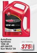 Auto Zone Synthetic 10W-40 API SN/CF, Motor Oil-AZC.10W405L-5L Each
