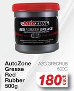 Auto Zone Grease Red Rubber AZC.GREDRUB-500g Each