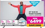TCL 55" (139cm) QLED 4K Google TV C645