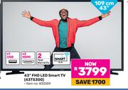 Samsung 43" (109cm) FHD LED Smart TV 43T5300