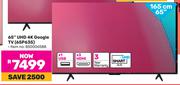 TCL 65" (165cm) UHD 4K Google TV 65P635