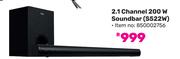 TCL 2.1 Channel 200W Soundbar S522W