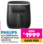 Philips 6.2L 3000 Series XL Digital Air Fryer HD9257/8