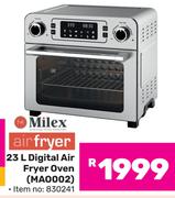 Milex 23L Digital Air Fryer Oven MA0002