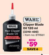 Wahl Clipper Blade Oil 120ml 3310-400