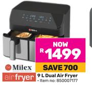 Milex 9L Dual Air Fryer