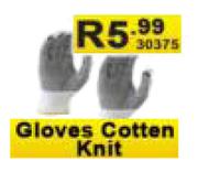 Gloves Cotton Knit 30375