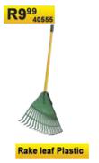 Rake Leaf Plastic 40555