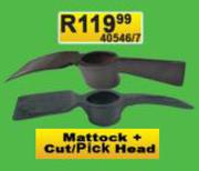 Mattock + Cut/Pick Head 40546/7
