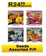 Seeds Assorted P/P 40837/6/5