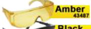 Safety Spectacles Amber 43487