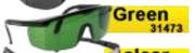 Safety Spectacles Green 31473