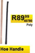 Hoe Handle Poly 40780