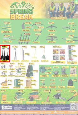 K Carrim Builders Mecca : Spring Break (25 August - 22 September 2025), page 1