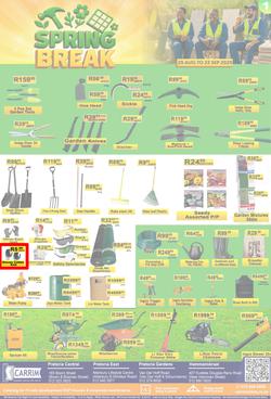 K Carrim Builders Mecca : Spring Break (25 August - 22 September 2025), page 1