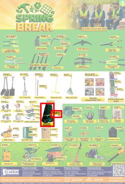 K Carrim Builders Mecca : Spring Break (25 August - 22 September 2025), page 1