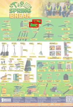 K Carrim Builders Mecca : Spring Break (25 August - 22 September 2025), page 1