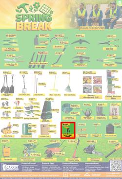 K Carrim Builders Mecca : Spring Break (25 August - 22 September 2025), page 1