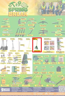 K Carrim Builders Mecca : Spring Break (25 August - 22 September 2025), page 1