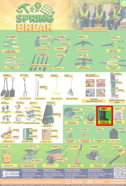 K Carrim Builders Mecca : Spring Break (25 August - 22 September 2025), page 1