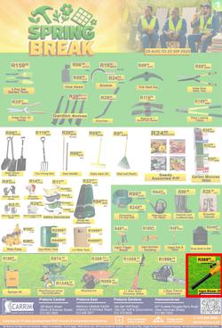 K Carrim Builders Mecca : Spring Break (25 August - 22 September 2025), page 1