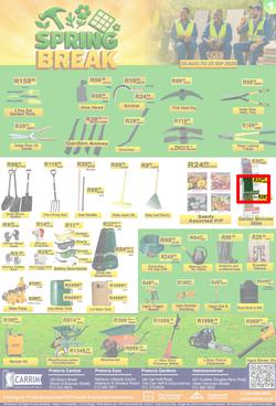 K Carrim Builders Mecca : Spring Break (25 August - 22 September 2025), page 1