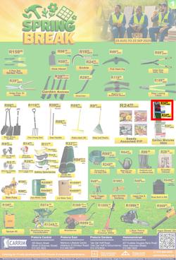 K Carrim Builders Mecca : Spring Break (25 August - 22 September 2025), page 1