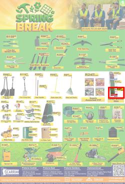 K Carrim Builders Mecca : Spring Break (25 August - 22 September 2025), page 1