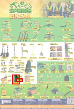 K Carrim Builders Mecca : Spring Break (25 August - 22 September 2025), page 1