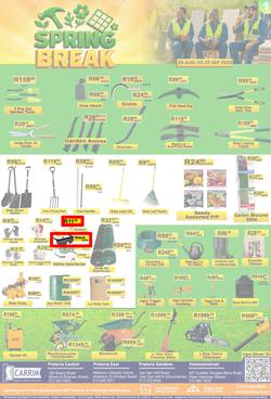 K Carrim Builders Mecca : Spring Break (25 August - 22 September 2025), page 1