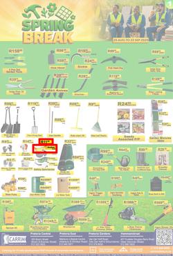 K Carrim Builders Mecca : Spring Break (25 August - 22 September 2025), page 1