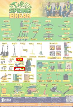 K Carrim Builders Mecca : Spring Break (25 August - 22 September 2025), page 1