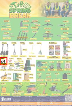 K Carrim Builders Mecca : Spring Break (25 August - 22 September 2025), page 1