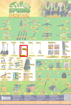 K Carrim Builders Mecca : Spring Break (25 August - 22 September 2025), page 1
