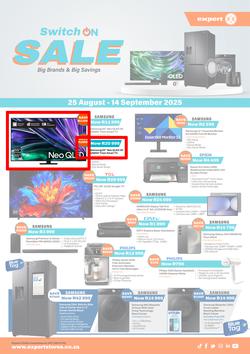 Expert Stores : Switch On Sale (25 August - 14 September 2025), page 1