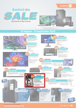 Expert Stores : Switch On Sale (25 August - 14 September 2025), page 1