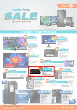 Expert Stores : Switch On Sale (25 August - 14 September 2025), page 1