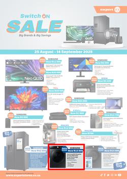 Expert Stores : Switch On Sale (25 August - 14 September 2025), page 1